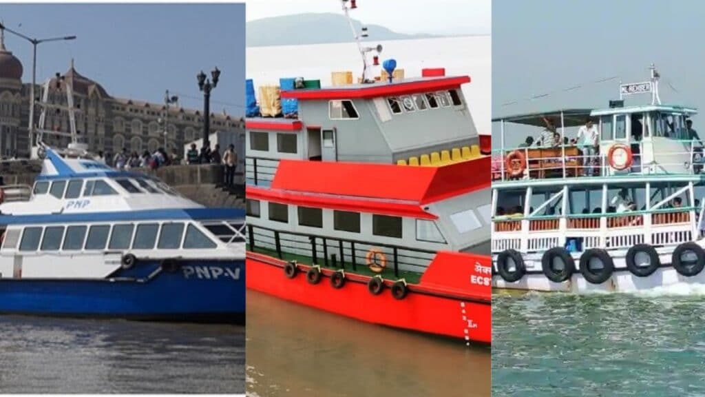 Ferry boats to alibag