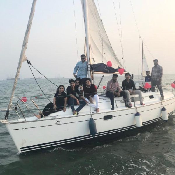 Sailing at gateway of India